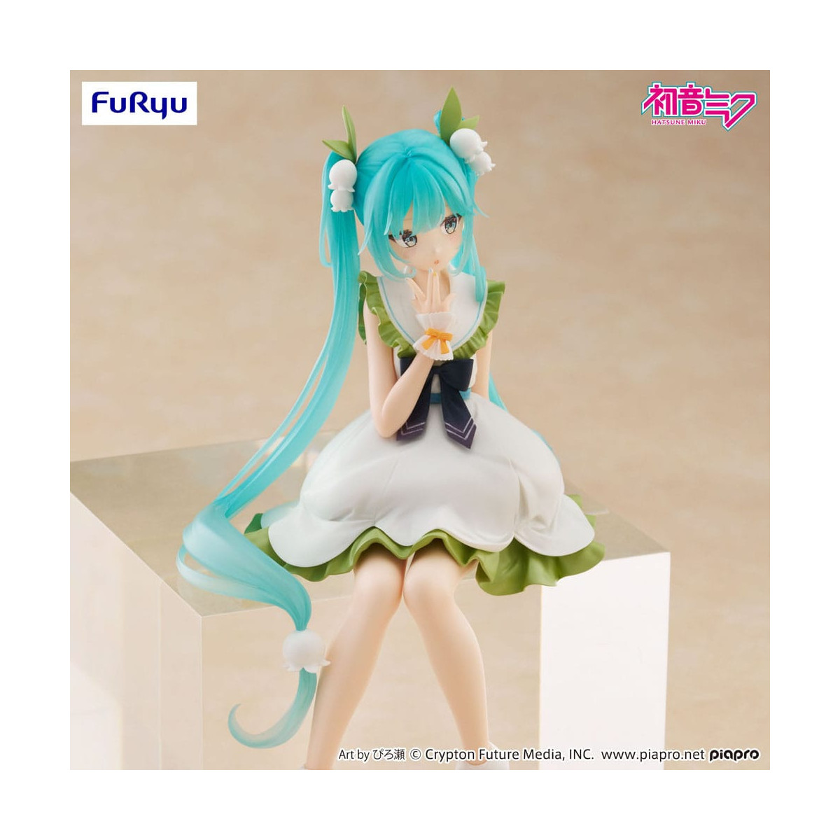 Furyu - HATSUNE MIKU Hada de las flores: Lirio del valle - Tapón para fideos