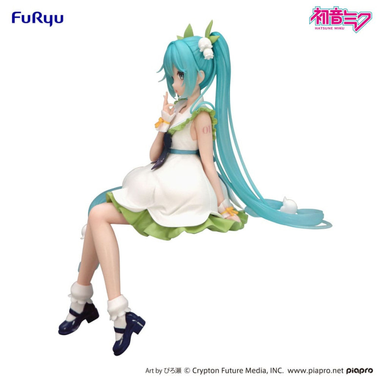 Furyu - HATSUNE MIKU Hada de las flores: Lirio del valle - Tapón para fideos