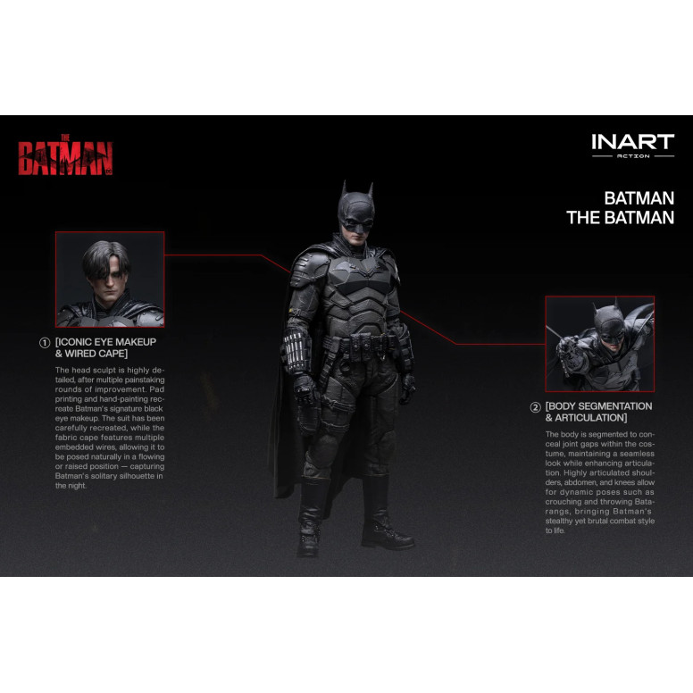 INART - Figura de «The Batman» a escala 1/12