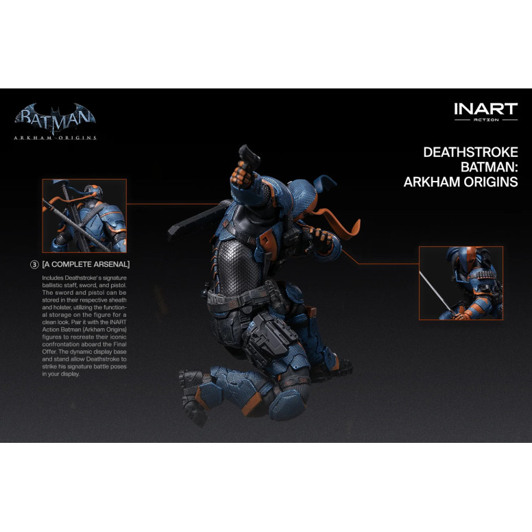 INART - Deathstroke - Batman: Arkham Origins - Figura a escala 1/12