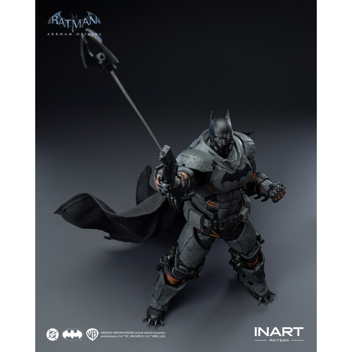 INART - Batman (traje XE) - Batman: Arkham Origins. Figura a escala 1/12