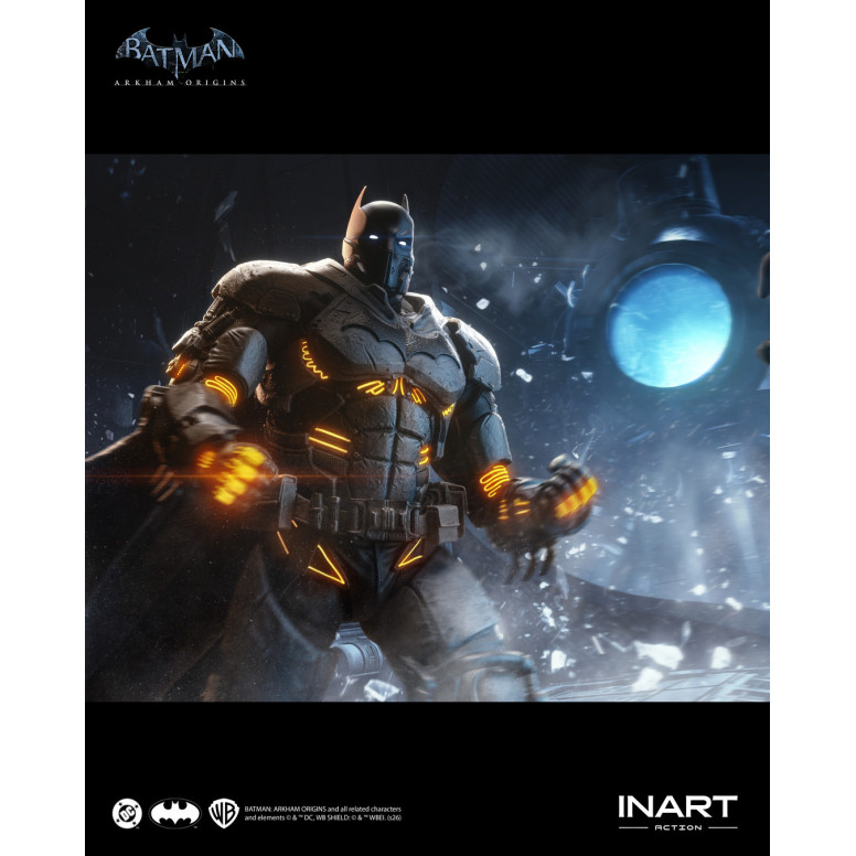 INART - Batman (traje XE) - Batman: Arkham Origins. Figura a escala 1/12