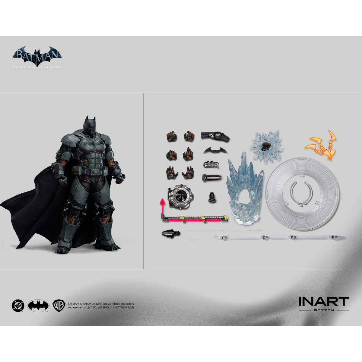 INART - Batman (traje XE) - Batman: Arkham Origins. Figura a escala 1/12