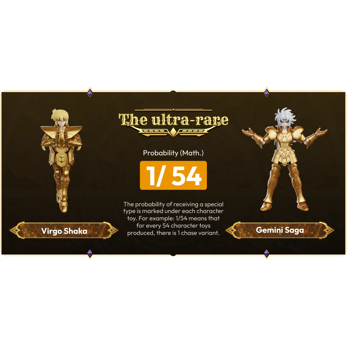 Blokees Saint Seiya - Galaxy Versión 04: El legado de los Caballeros de Oro - Surtido de 9 maquetas