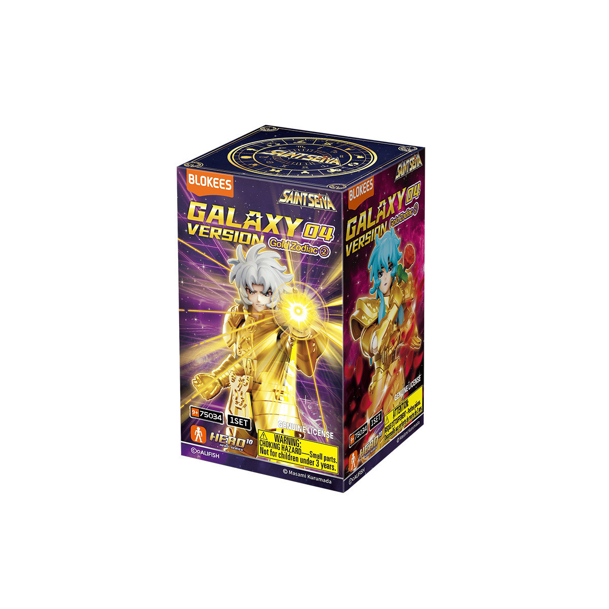 Blokees Saint Seiya - Galaxy Versión 04: El legado de los Caballeros de Oro - Surtido de 9 maquetas