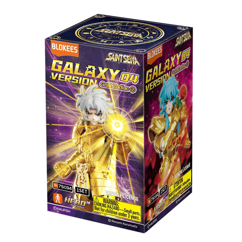 Blokees Saint Seiya - Galaxy Versión 04: El legado de los Caballeros de Oro - Surtido de 9 maquetas