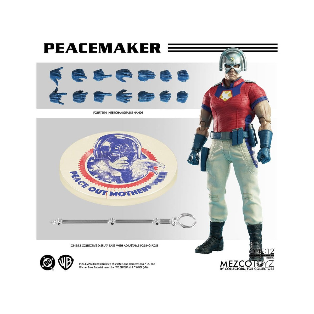 Mezco One 12 - PEACEMAKER - DC Comics