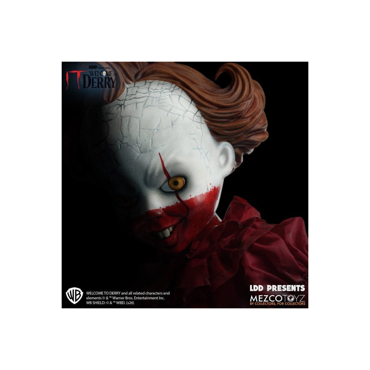 Mezco Living Dead Doll - It: Bienvenidos a Derry - Pennywise