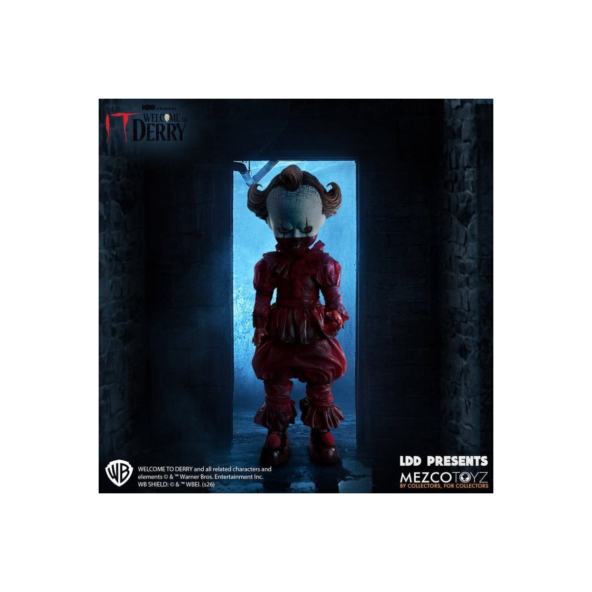 Mezco Living Dead Doll - It: Bienvenidos a Derry - Pennywise