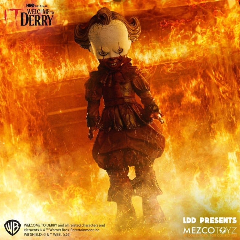 Mezco Living Dead Doll - It: Bienvenidos a Derry - Pennywise