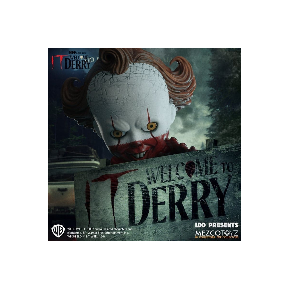 Mezco Living Dead Doll - It: Bienvenidos a Derry - Pennywise