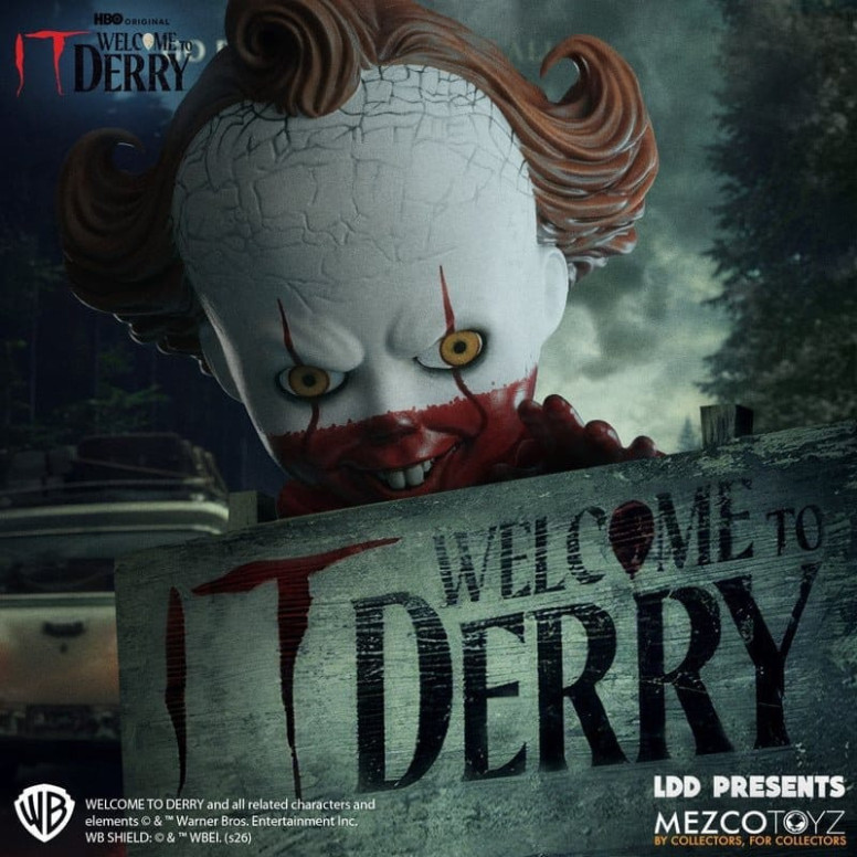 Mezco Living Dead Doll - It: Bienvenidos a Derry - Pennywise
