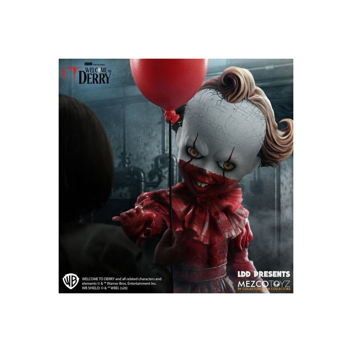Mezco Living Dead Doll - It: Bienvenidos a Derry - Pennywise