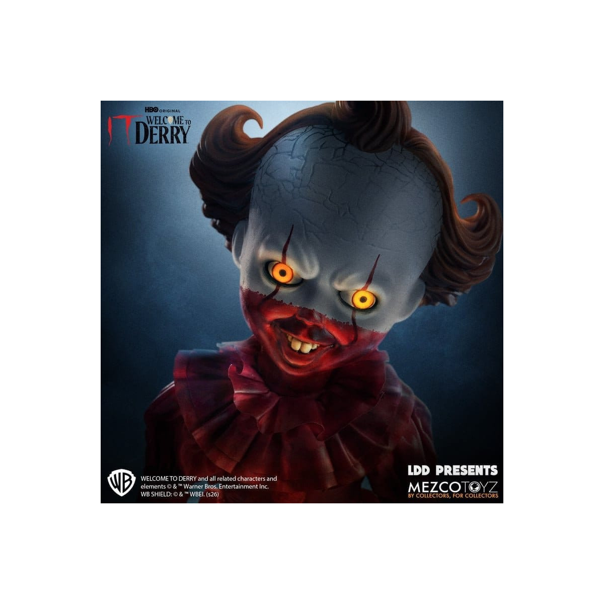 Mezco Living Dead Doll - It: Bienvenidos a Derry - Pennywise