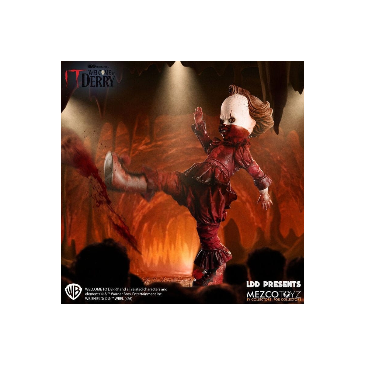 Mezco Living Dead Doll - It: Bienvenidos a Derry - Pennywise