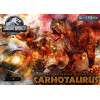 Prime 1 Studio - Jurassic World - Colección del Museo del Legado del Carnotaurus, Edición Deluxe con extras, 1/15