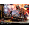 Prime 1 Studio - Jurassic World - Colección del Museo del Legado del Carnotaurus, Edición Deluxe con extras, 1/15