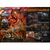 Prime 1 Studio - Jurassic World - Colección del Museo del Legado del Carnotaurus, Edición Deluxe con extras, 1/15