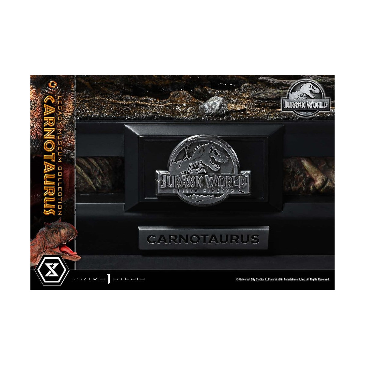 Prime 1 Studio - Jurassic World - Colección del Museo Carnotaurus Legacy 1/15