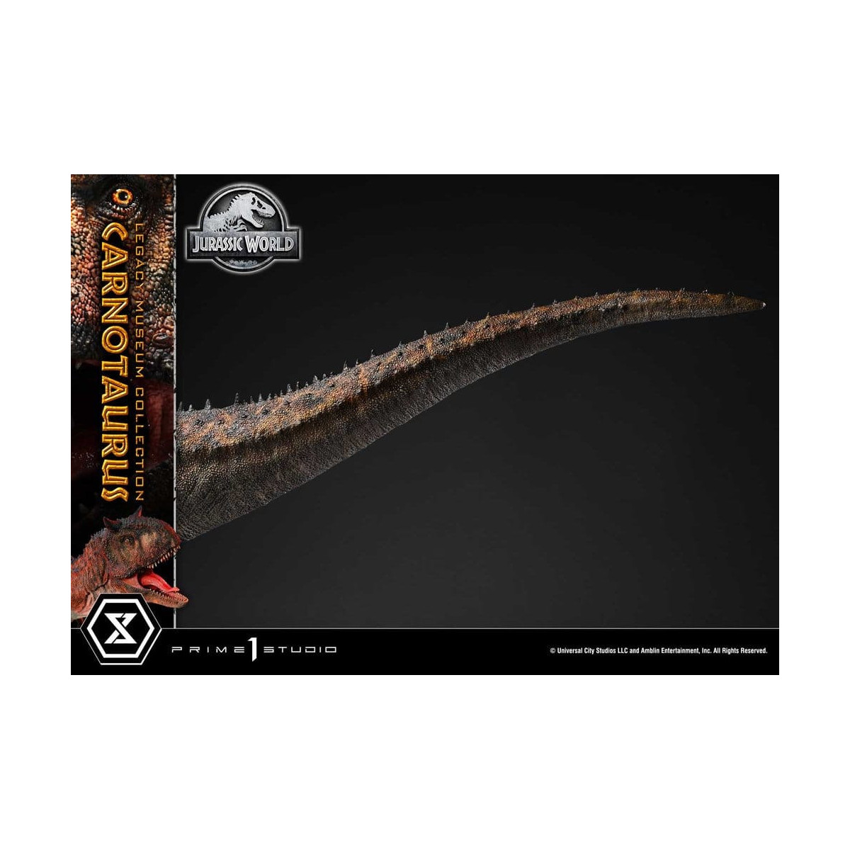 Prime 1 Studio - Jurassic World - Colección del Museo Carnotaurus Legacy 1/15