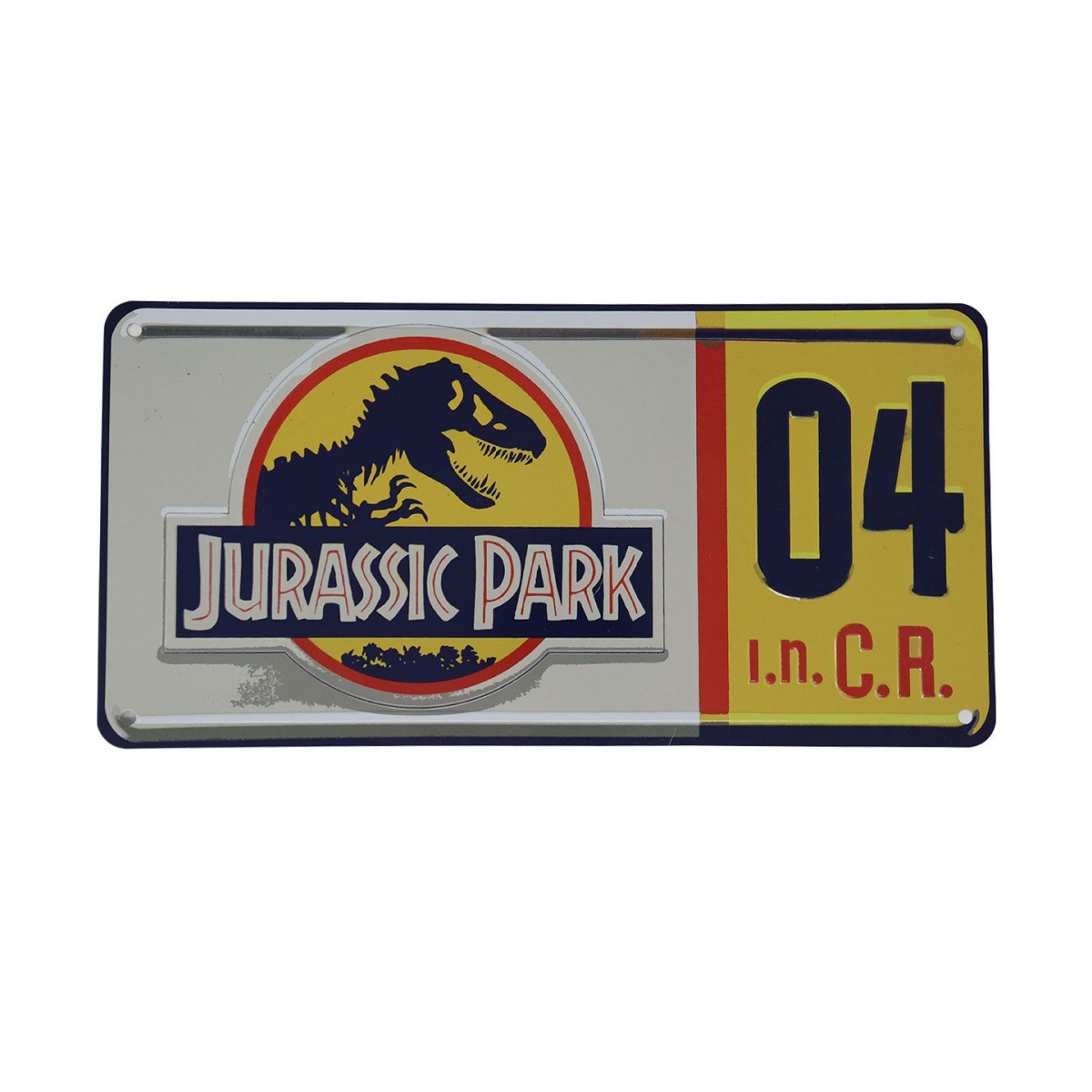 Doctor Collector - Jurassic Park: Réplica 1:1 de la placa de Dennis Nedry