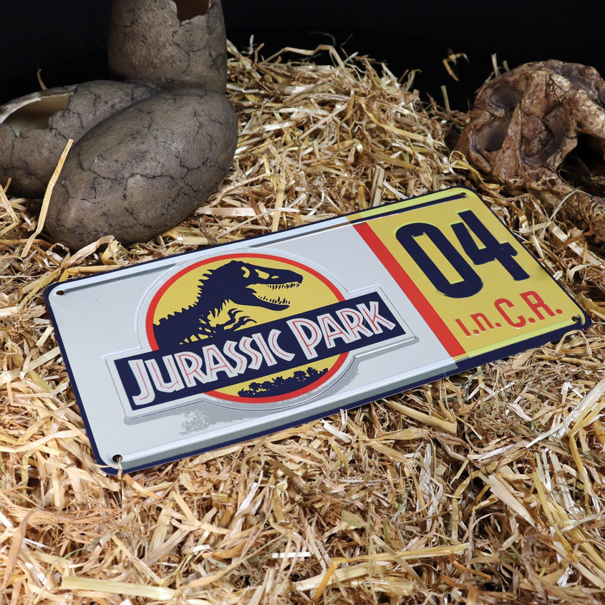 Doctor Collector - Jurassic Park: Réplica 1:1 de la placa de Dennis Nedry