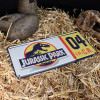 Doctor Collector - Jurassic Park: Réplica 1:1 de la placa de Dennis Nedry