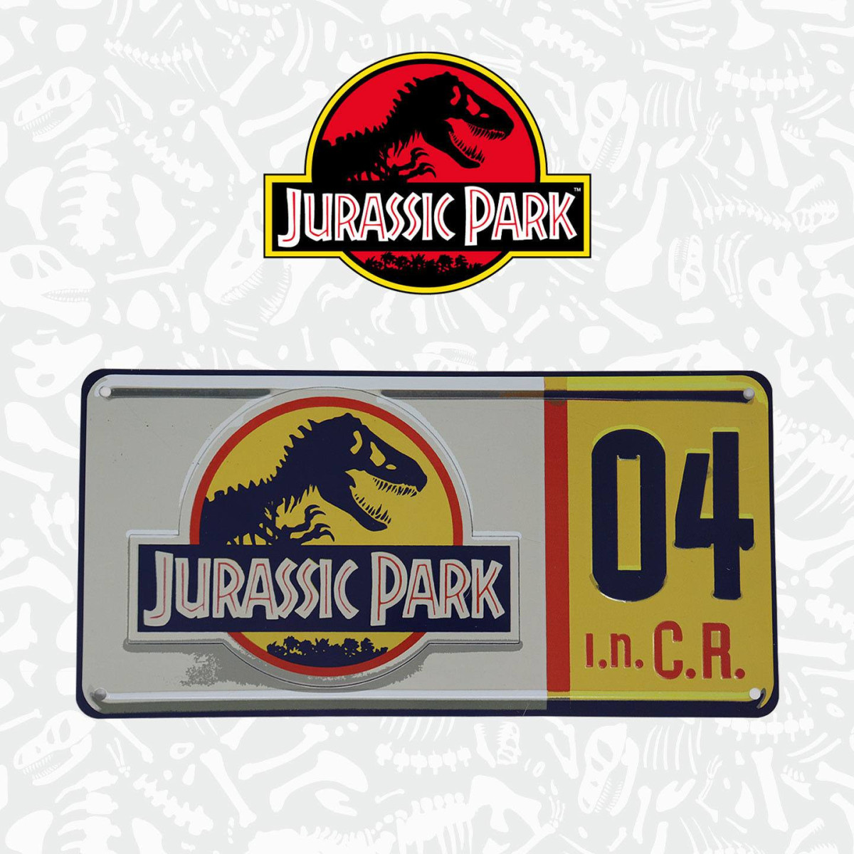 Doctor Collector - Jurassic Park: Réplica 1:1 de la placa de Dennis Nedry