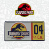 Doctor Collector - Jurassic Park: Réplica 1:1 de la placa de Dennis Nedry