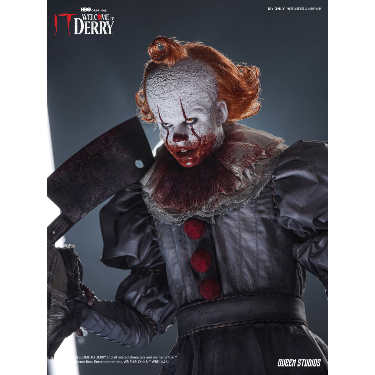 Queen Studios - Estatua de Pennywise a escala 1/3 «Welcome to Derry» (versión estándar)