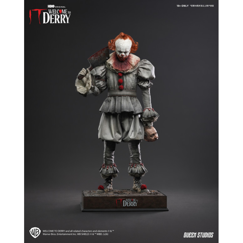Queen Studios - Estatua de Pennywise a escala 1/3 «Welcome to Derry» Premium