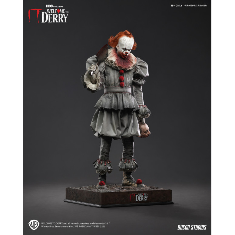 Queen Studios - Estatua de Pennywise a escala 1/3 «Welcome to Derry» Premium