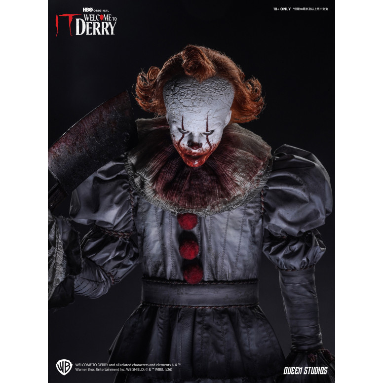 Queen Studios - Estatua de Pennywise a escala 1/3 «Welcome to Derry» Premium