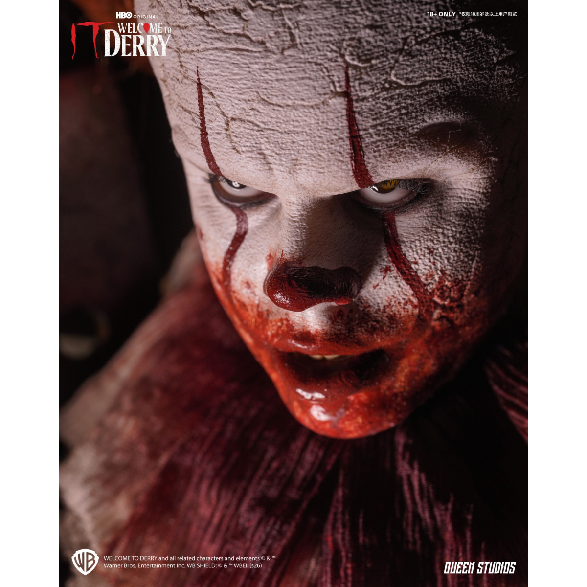 Queen Studios - Estatua de Pennywise a escala 1/3 «Welcome to Derry» Premium