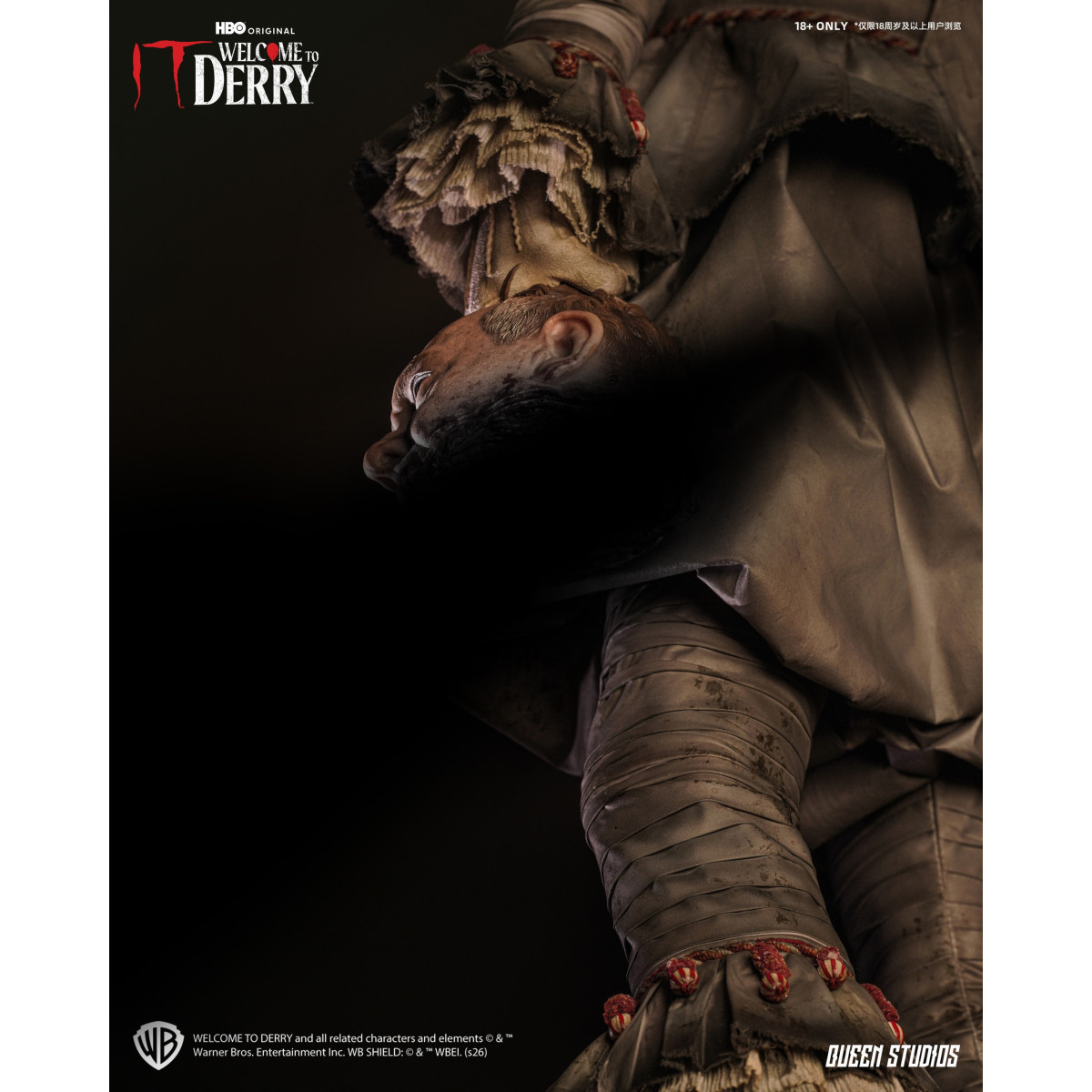 Queen Studios - Estatua de Pennywise a escala 1/3 «Welcome to Derry» Premium