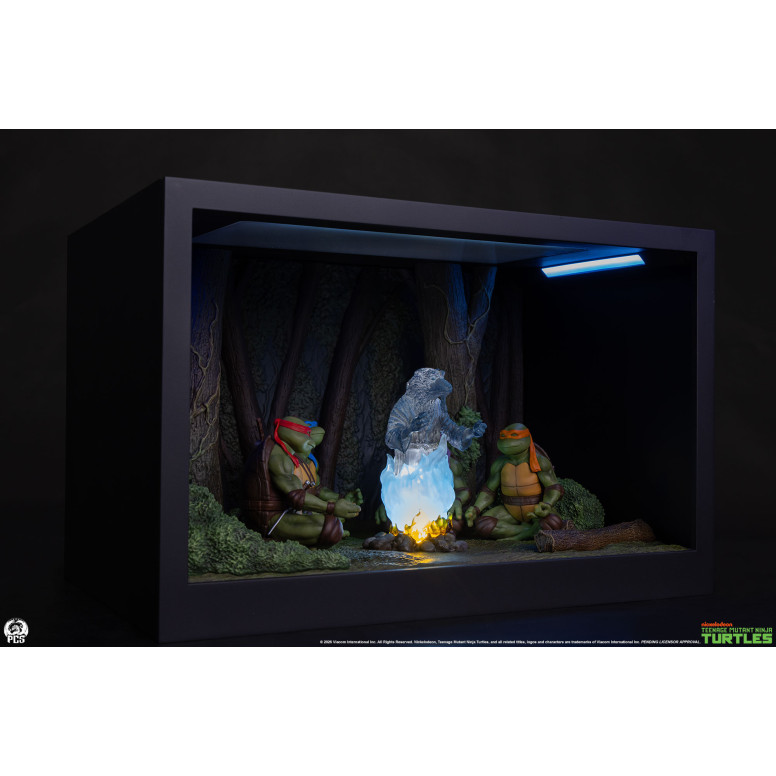 Premium Collectibles Studio PCS - Diorama a escala reducida de las Tortugas Ninja: «El espíritu de Splinter»