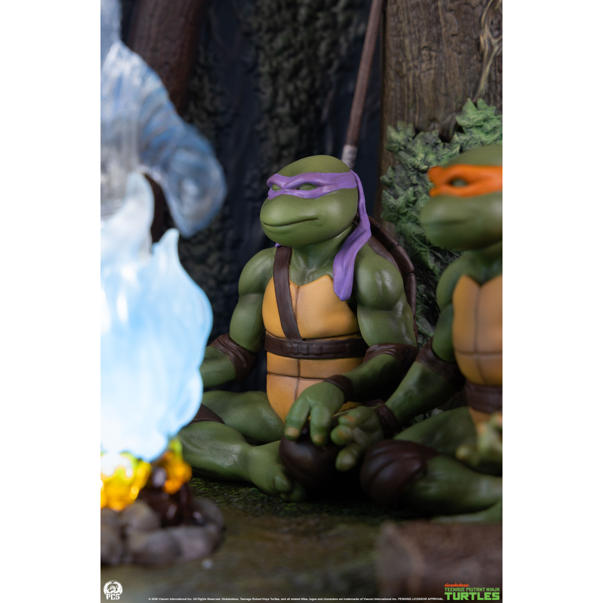 Premium Collectibles Studio PCS - Diorama a escala reducida de las Tortugas Ninja: «El espíritu de Splinter»