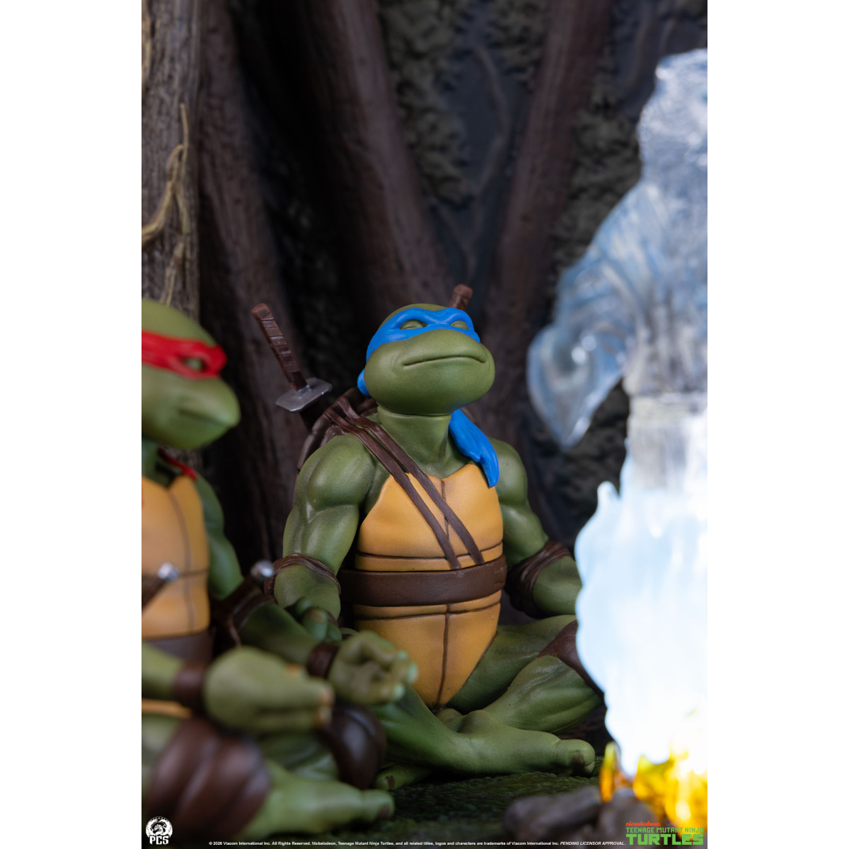 Premium Collectibles Studio PCS - Diorama a escala reducida de las Tortugas Ninja: «El espíritu de Splinter»