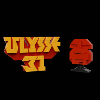 Pantasy X We are Tokyo Ulises 31 , logotipo de 24 cm y comunicador