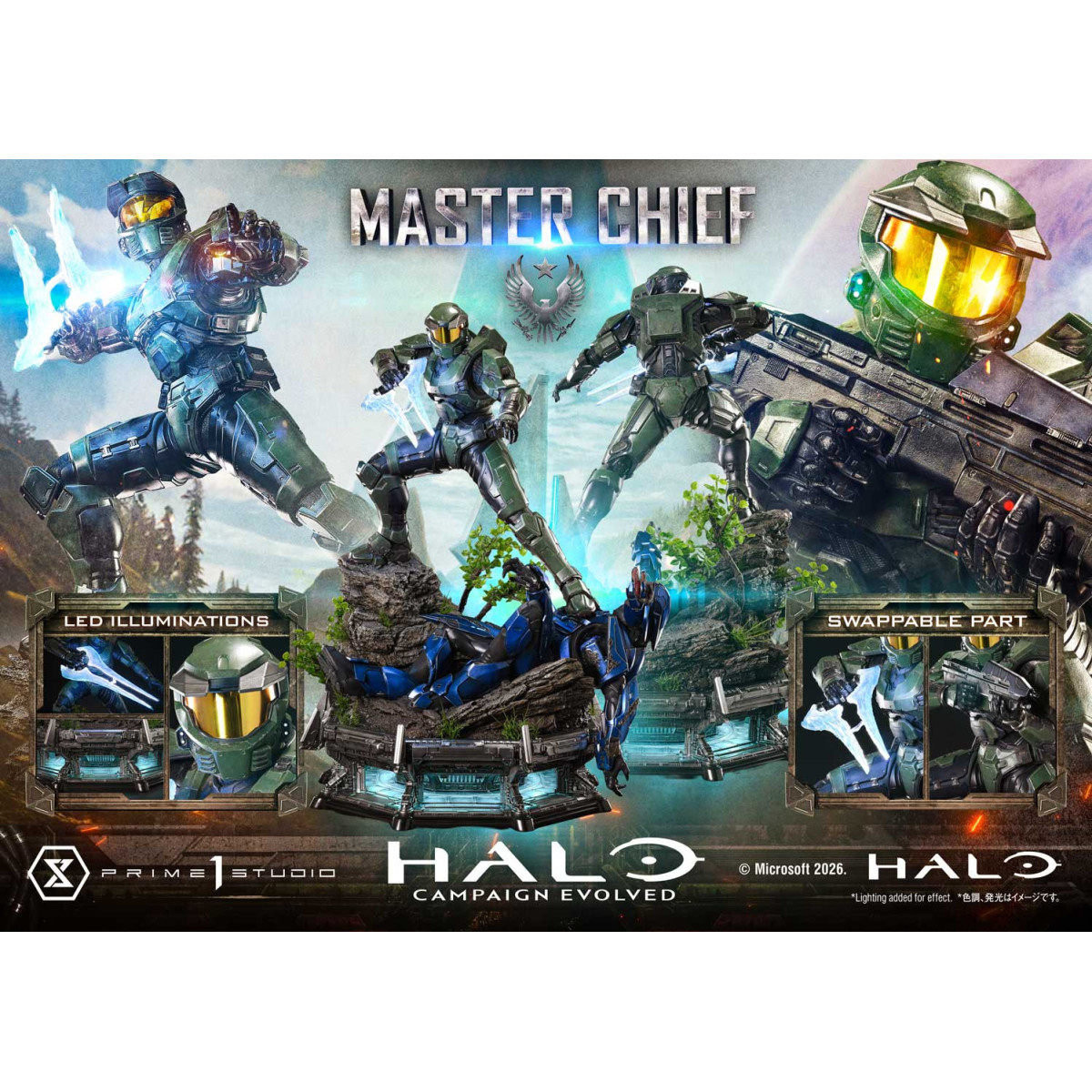 Prime 1 Studio - Halo Campagn Evolved Master Chief Bonus