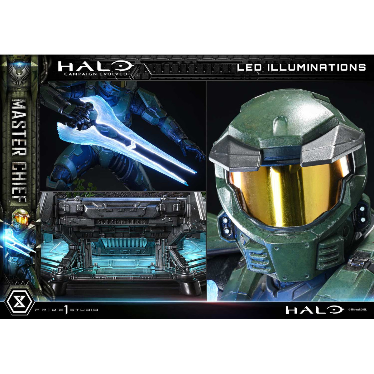 Prime 1 Studio - Halo Campagn Evolved Master Chief Bonus
