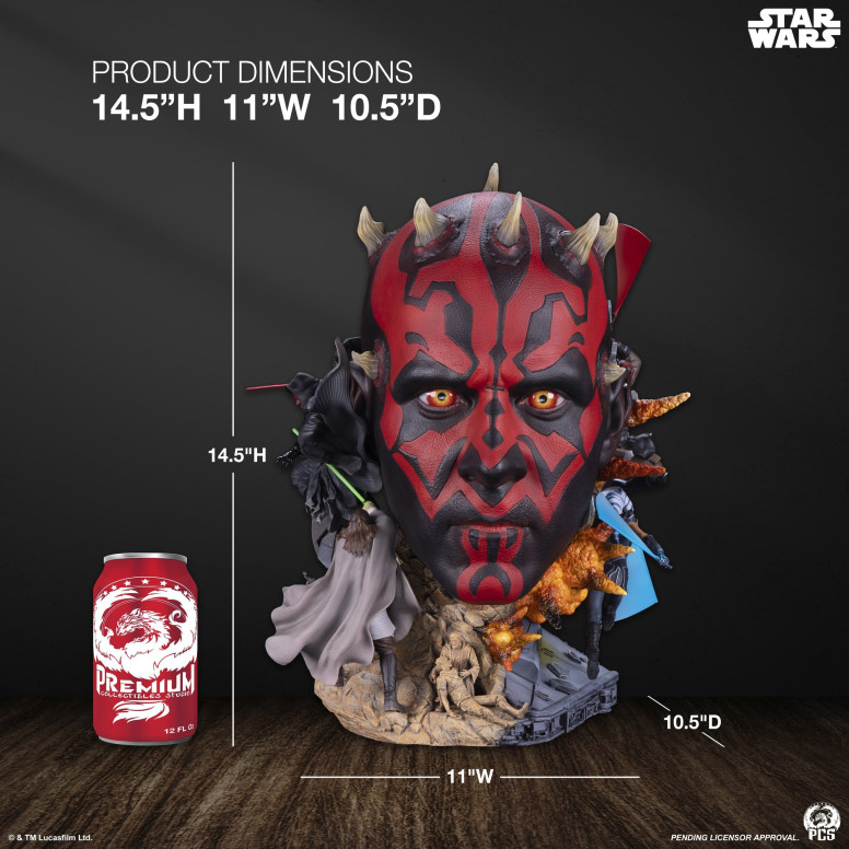 PCS Star Wars - Busto artístico de Darth Maul
