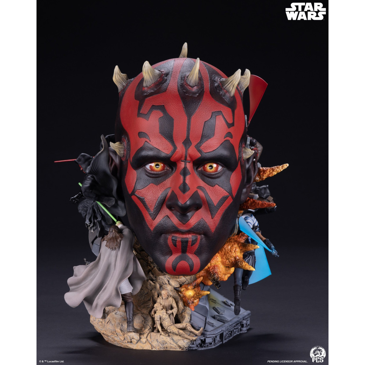 PCS Star Wars - Busto artístico de Darth Maul