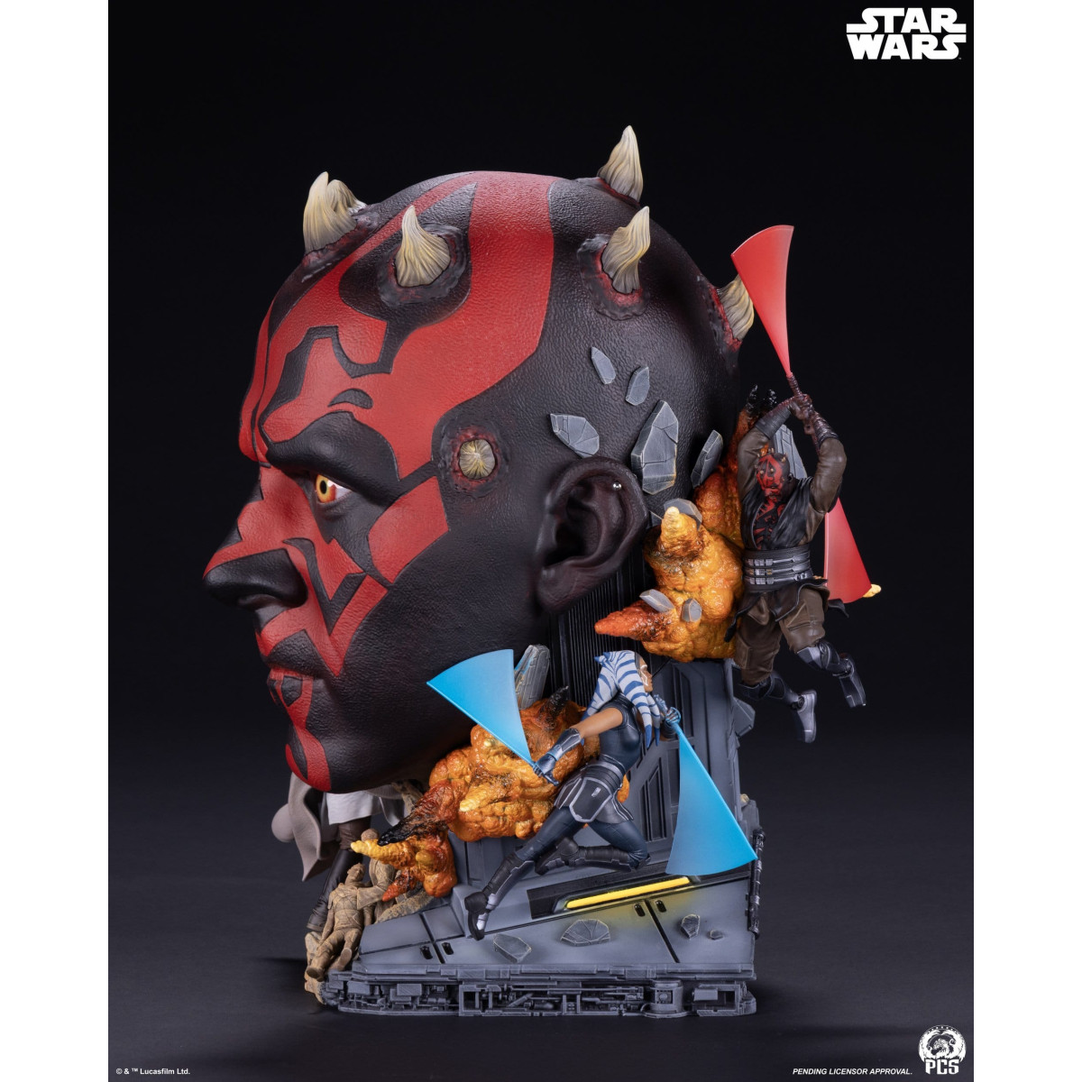 PCS Star Wars - Busto artístico de Darth Maul