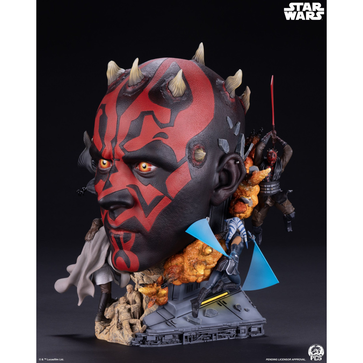 PCS Star Wars - Busto artístico de Darth Maul