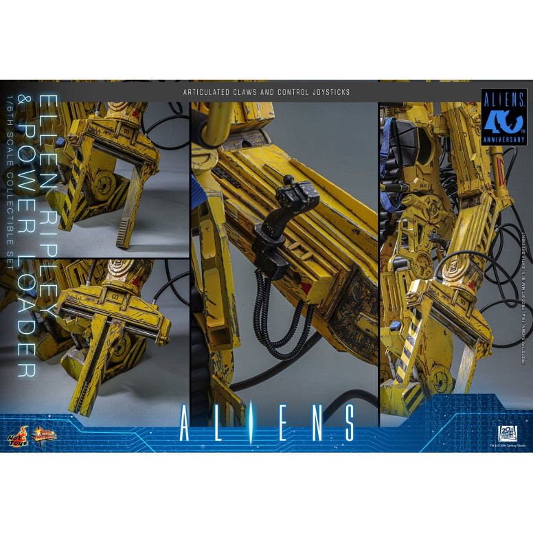 Hot Toys - Aliens - Set de Ellen Ripley con Power Loader a escala 1/6 MMS923