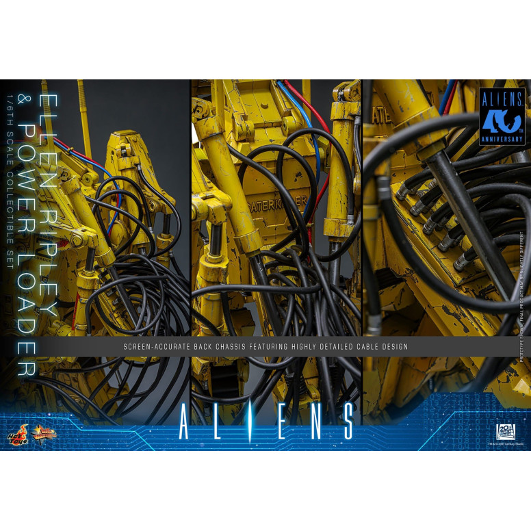 Hot Toys - Aliens - Set de Ellen Ripley con Power Loader a escala 1/6 MMS923