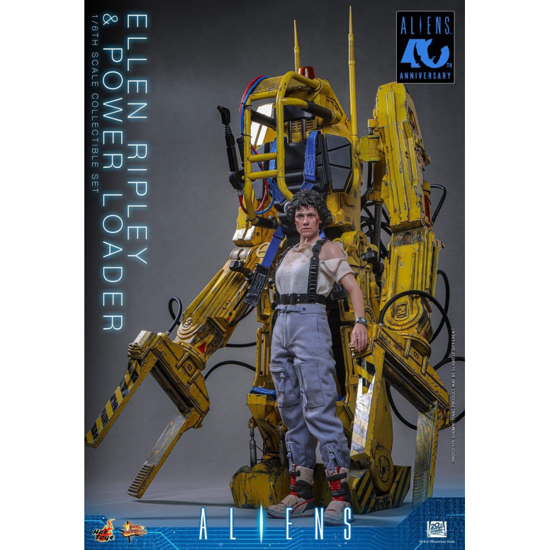 Hot Toys - Aliens - Set de Ellen Ripley con Power Loader a escala 1/6 MMS923