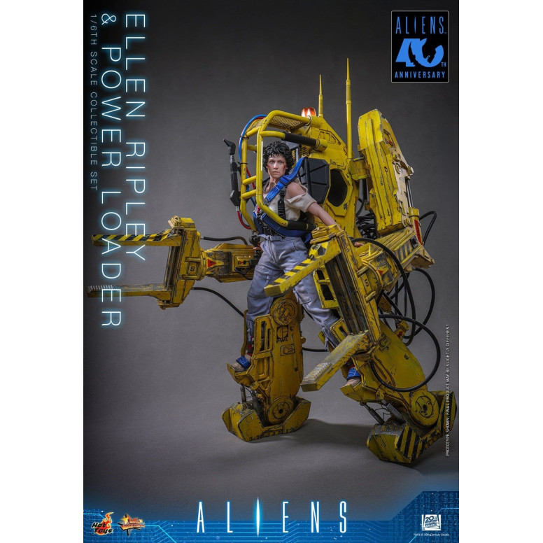 Hot Toys - Aliens - Set de Ellen Ripley con Power Loader a escala 1/6 MMS923