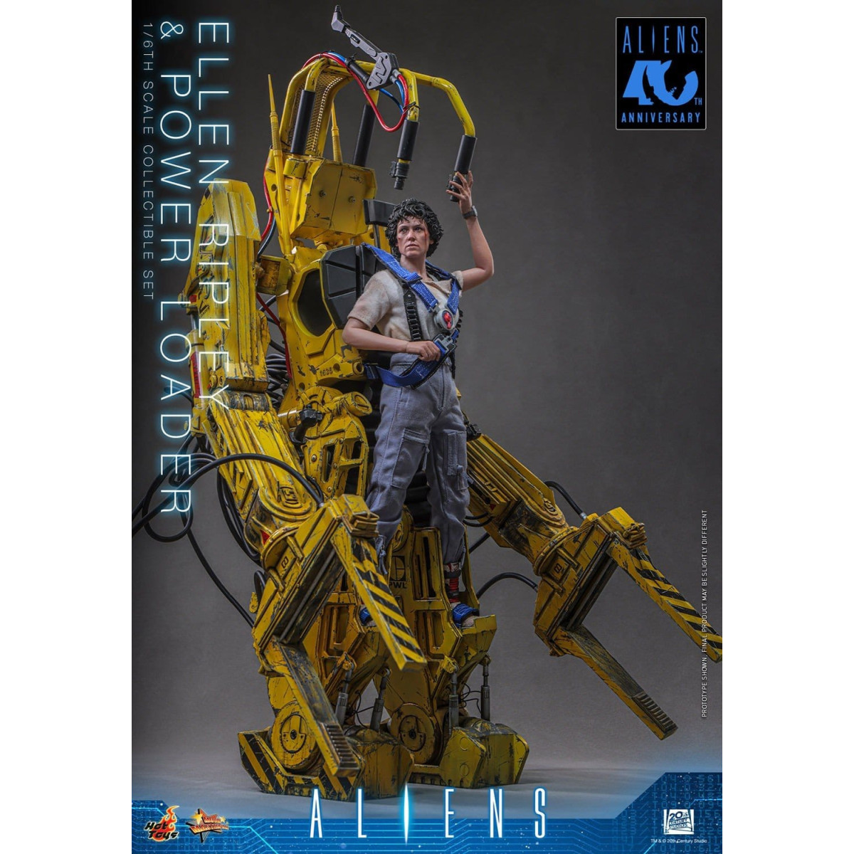 Hot Toys - Aliens - Set de Ellen Ripley con Power Loader a escala 1/6 MMS923